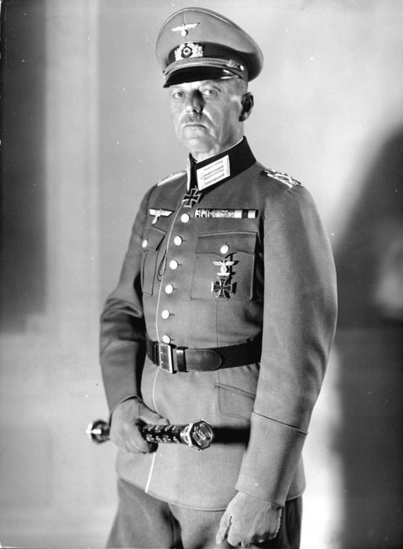 Portrait of Gerd von Rundstedt