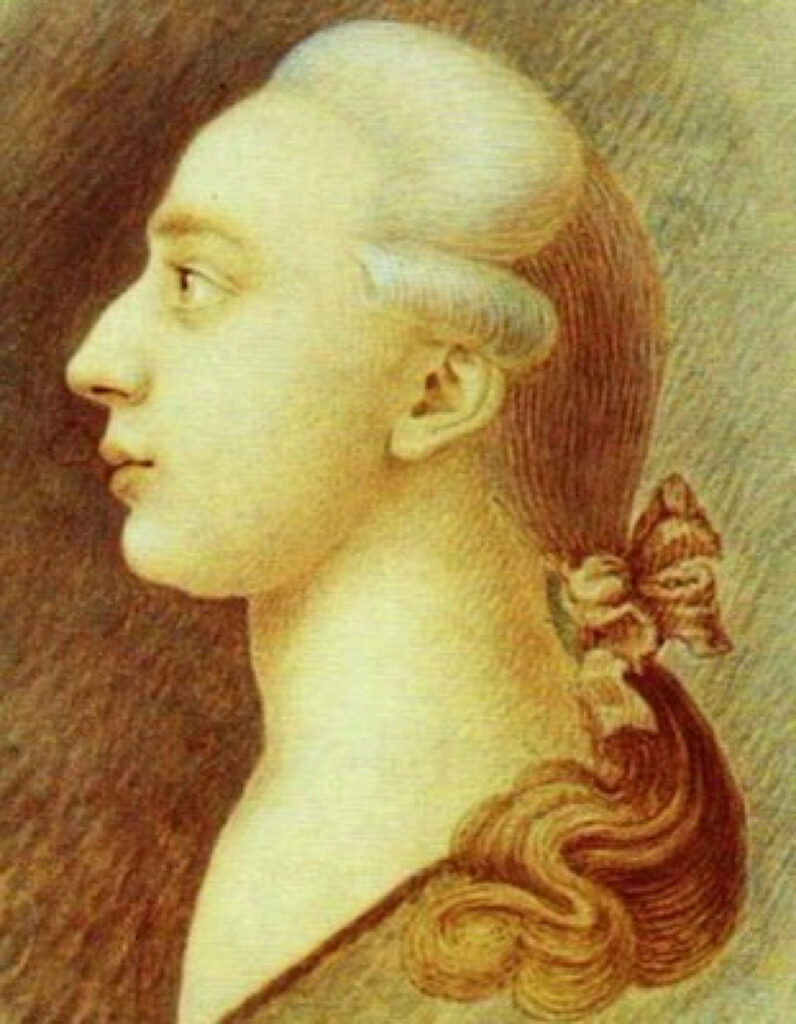 Portrait of Giacomo Casanova