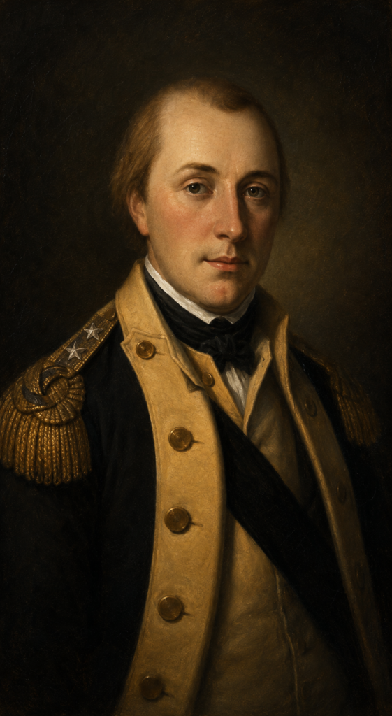 Portrait of Gilbert du Motier, Marquis de Lafayette