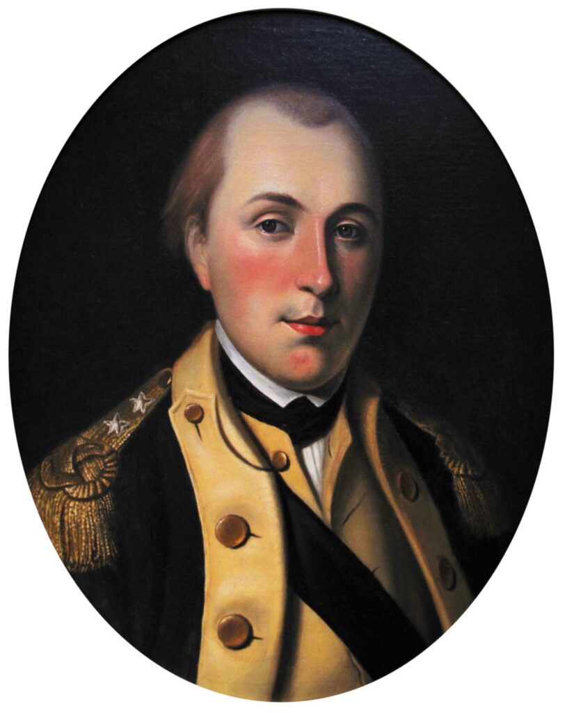 Portrait of Gilbert du Motier, Marquis de Lafayette