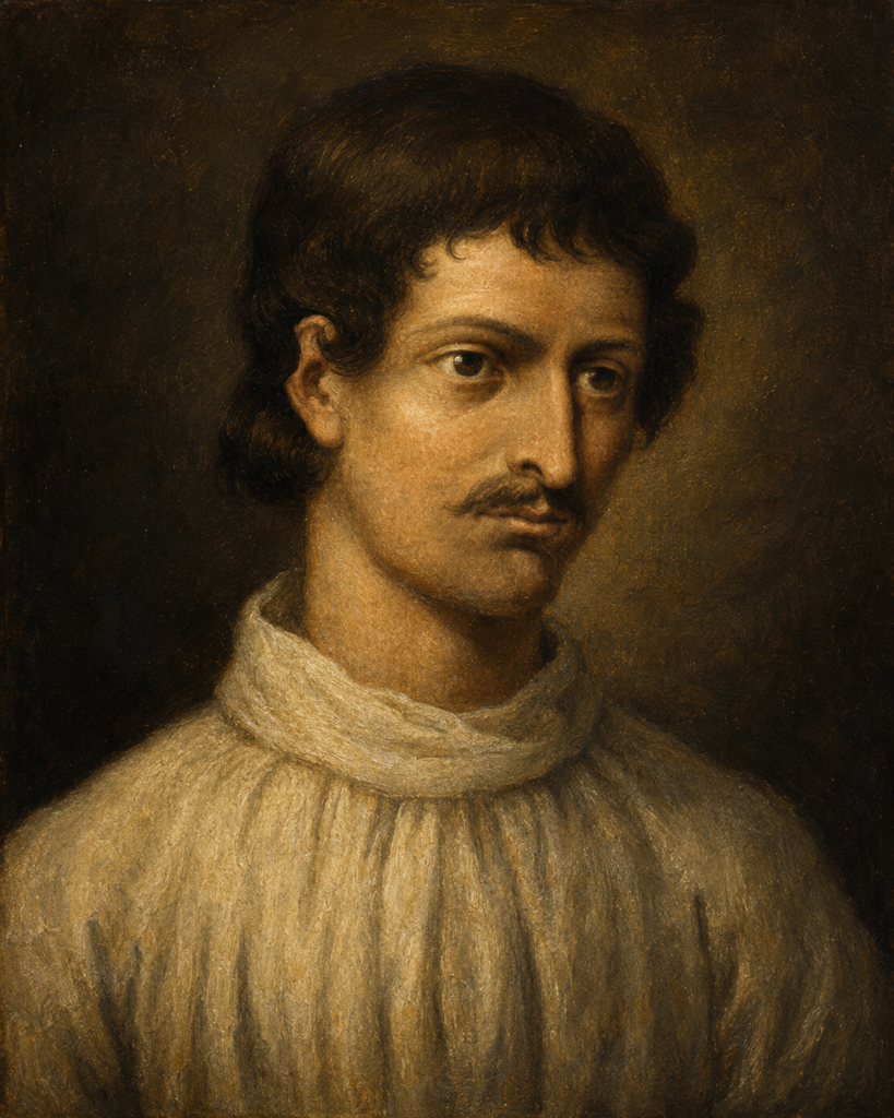Portrait of Giordano Bruno