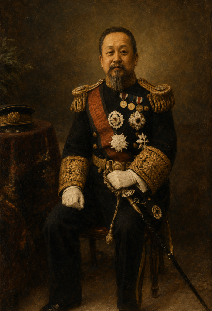 Portrait of Gojong of the Korean Empire