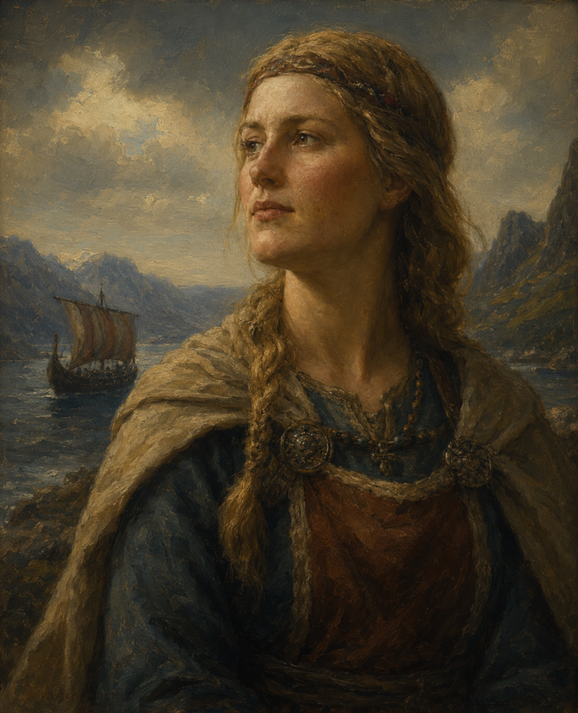 Portrait of Gudrid Thorbjarnardóttir