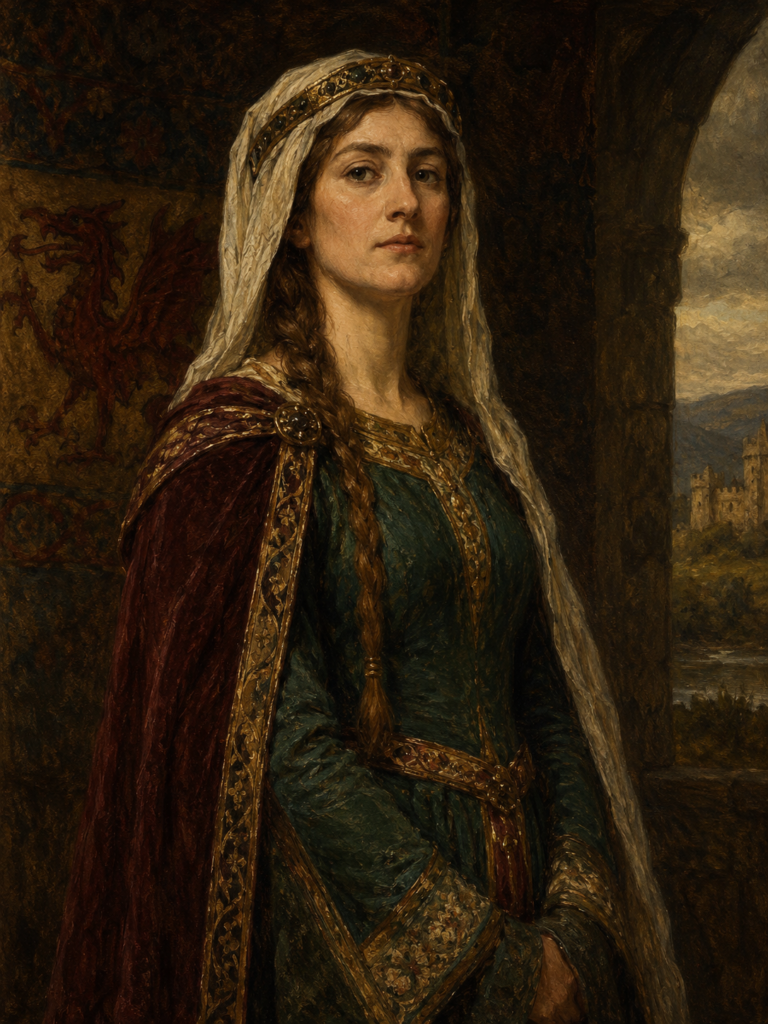 Portrait of Gwenllian ferch Gruffydd