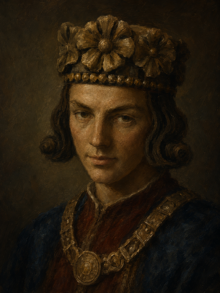 Portrait of Haakon V of Norway