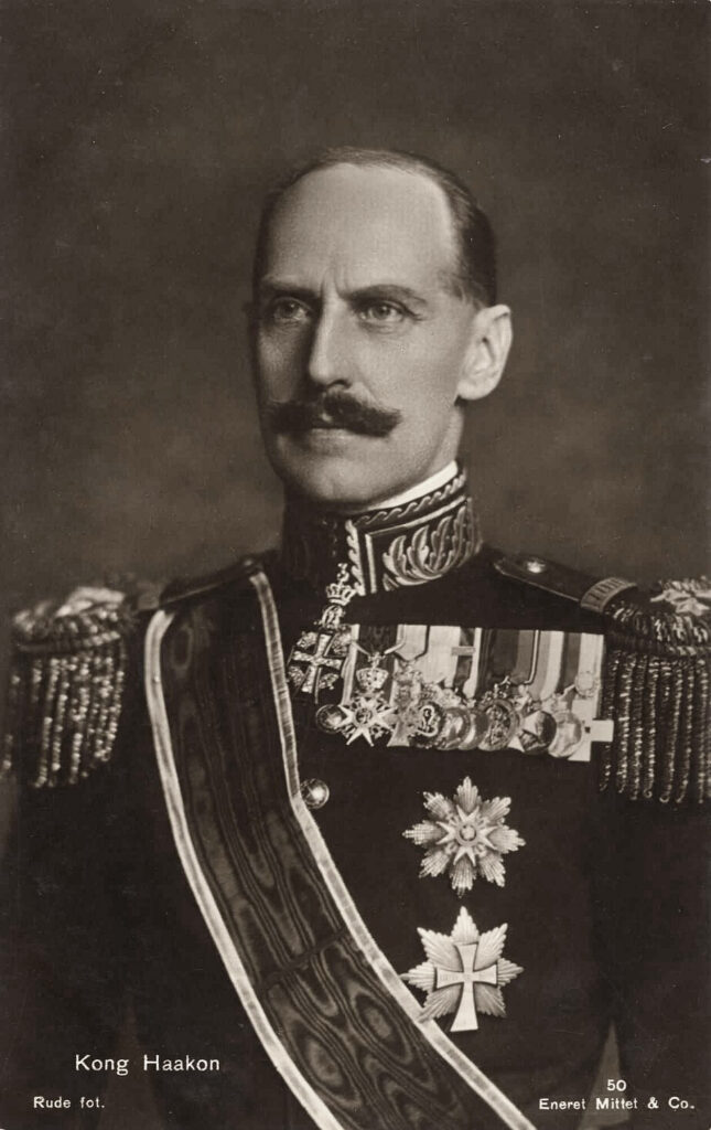 Portrait of Haakon VII of Norway
