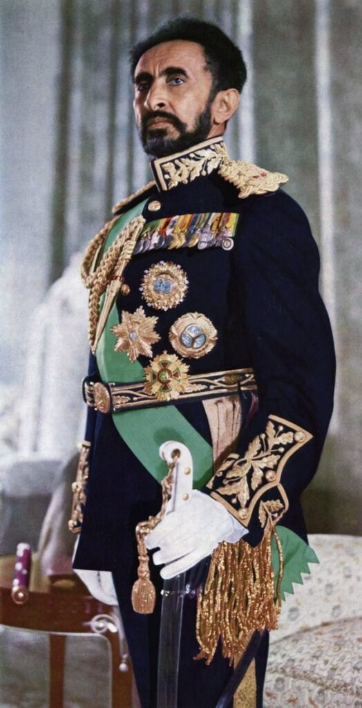 Portrait of Haile Selassie