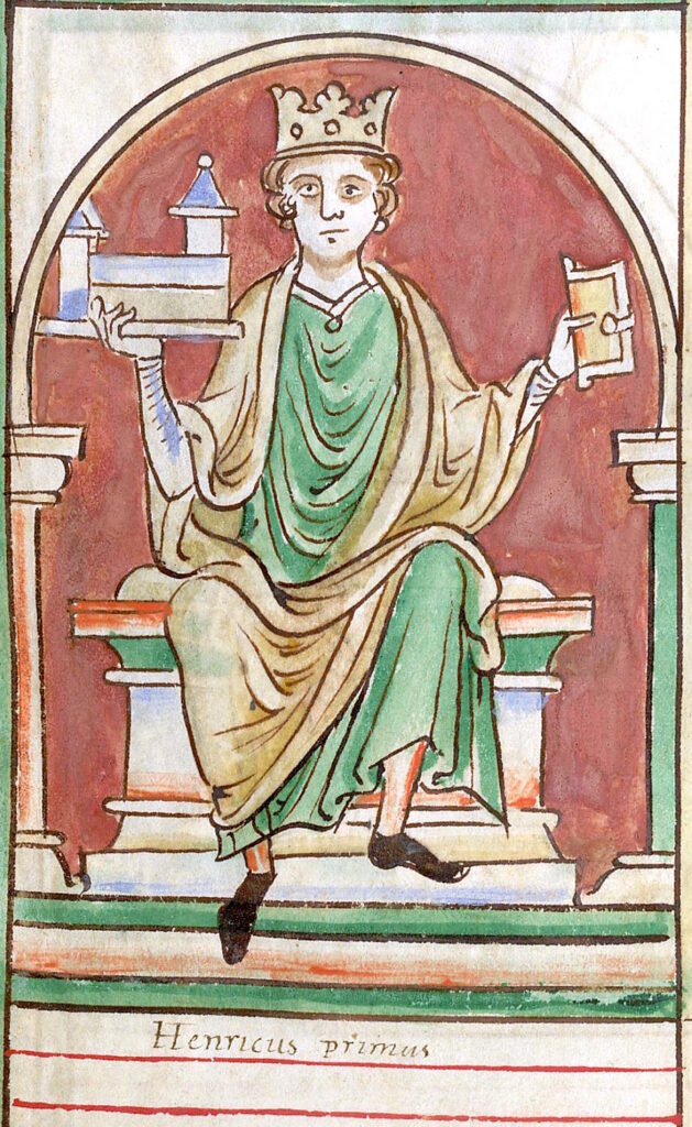 Portrait of Henry I of England