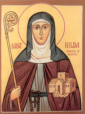 Portrait of Hilda of Whitby