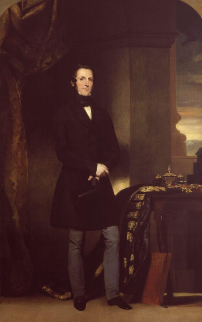 Portrait of James Broun-Ramsay, 1st Marquess of Dalhousie