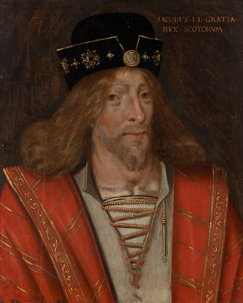Portrait of James I of Scotland