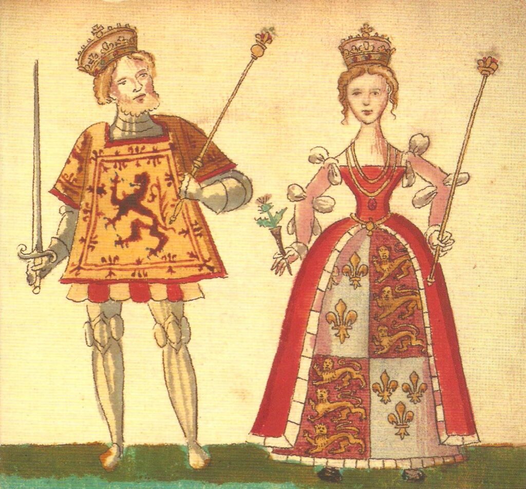Portrait of Joan Beaufort, Queen of Scots