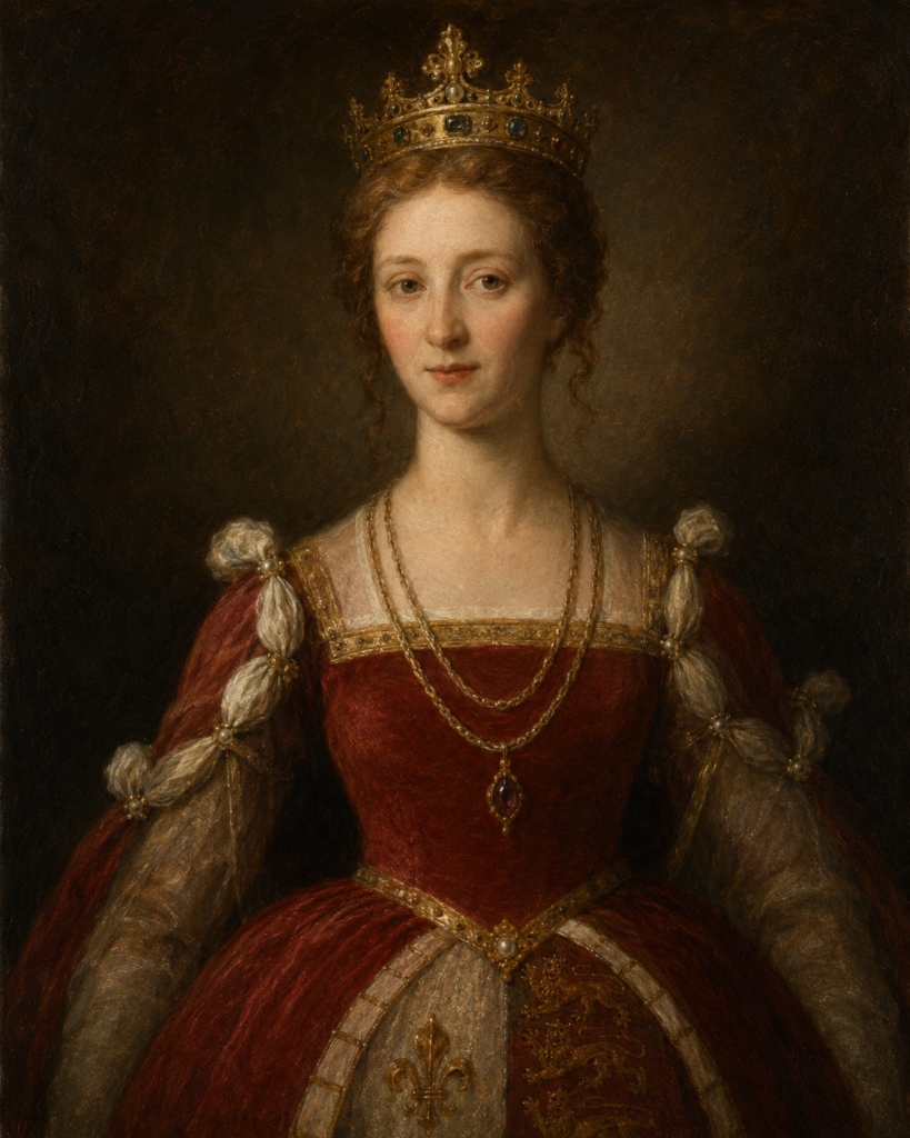Portrait of Joan Beaufort, Queen of Scots