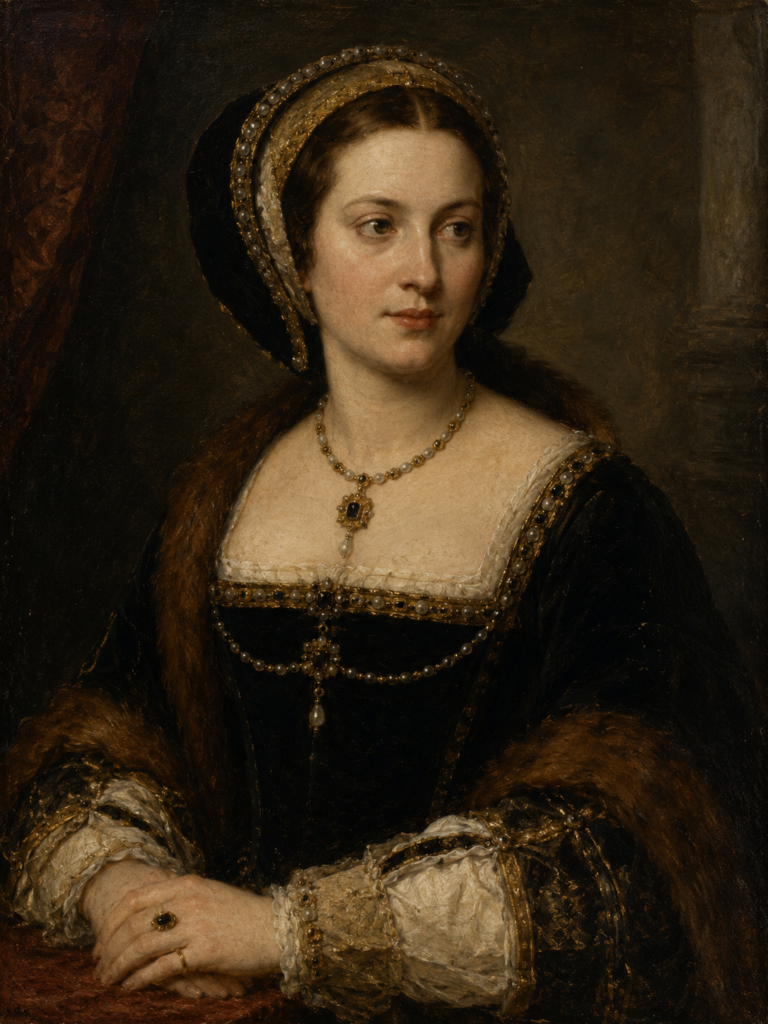 Portrait of Joan Larke
