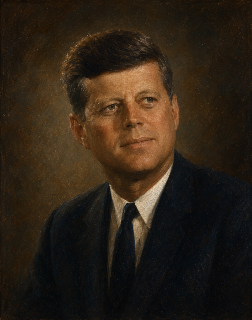 Portrait of John F. Kennedy