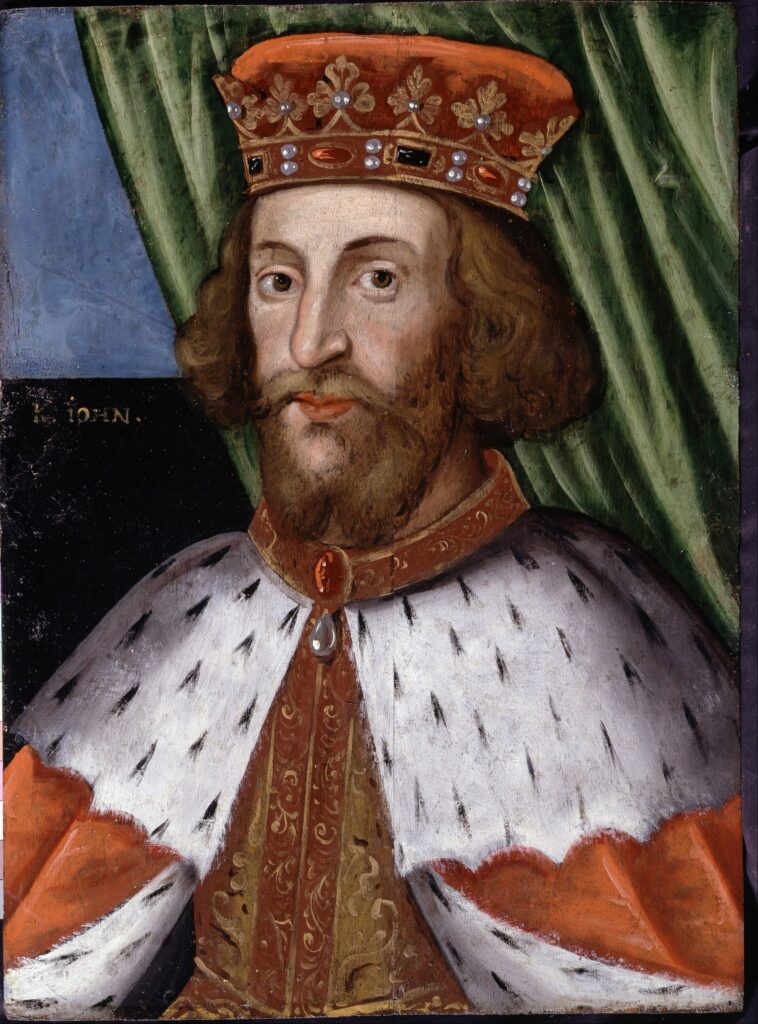 Portrait of John, King of England