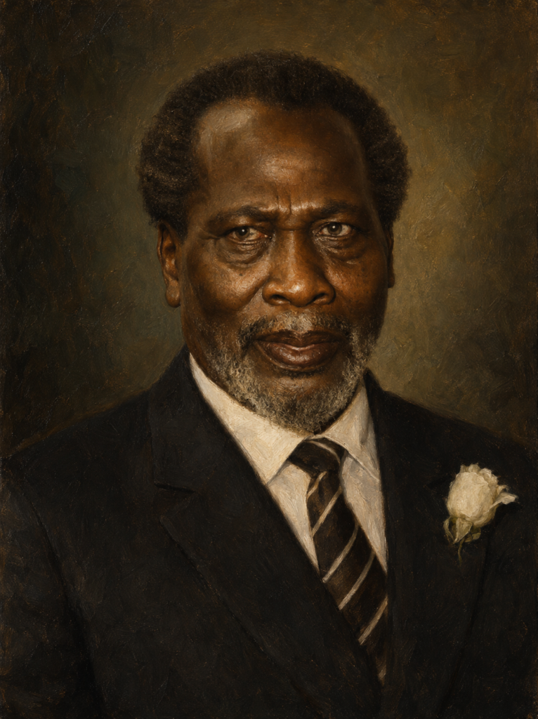 Portrait of Jomo Kenyatta