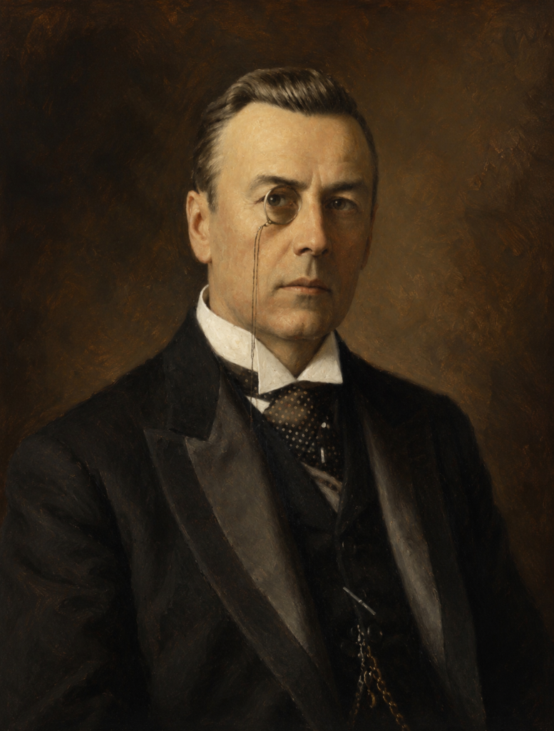 Portrait of Joseph Chamberlain