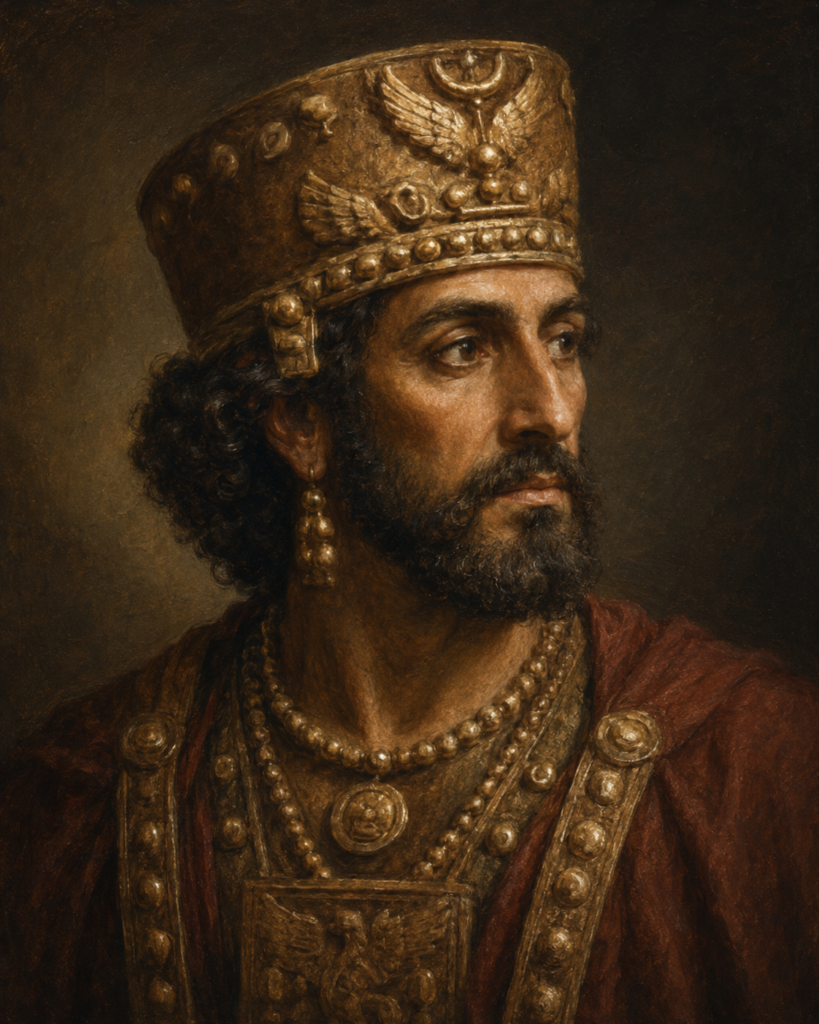 Portrait of Khosrow II