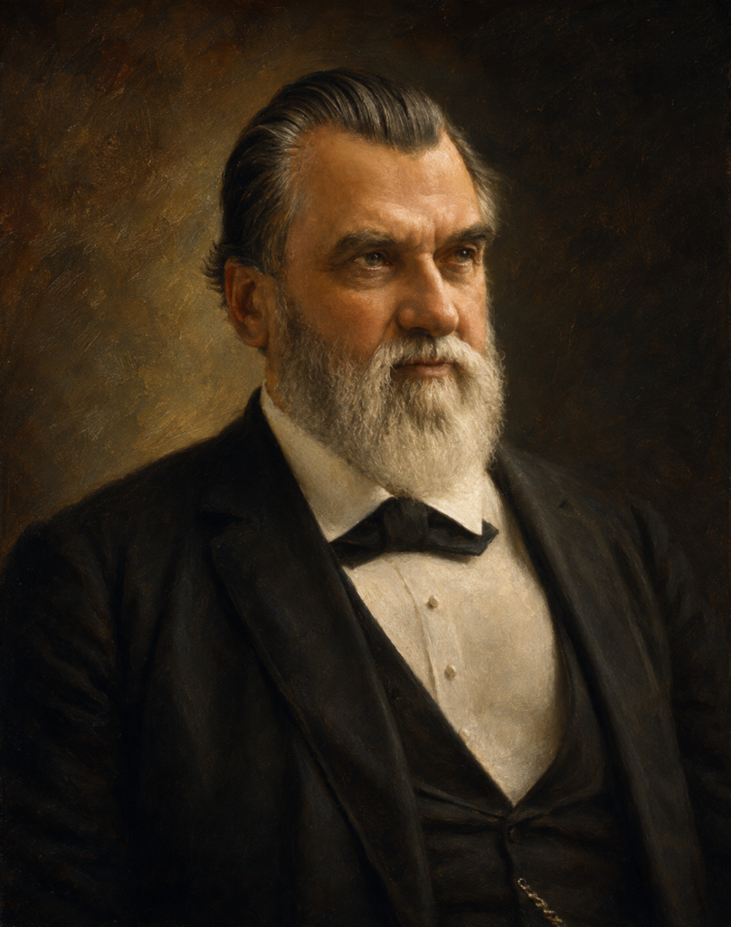 Portrait of Leland Stanford