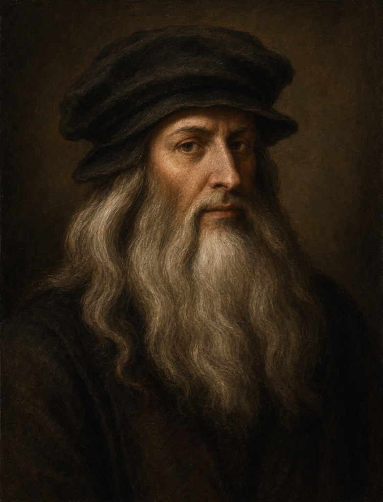 Portrait of Leonardo da Vinci