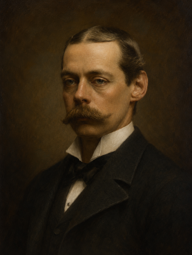 Portrait of Lord Randolph Churchill