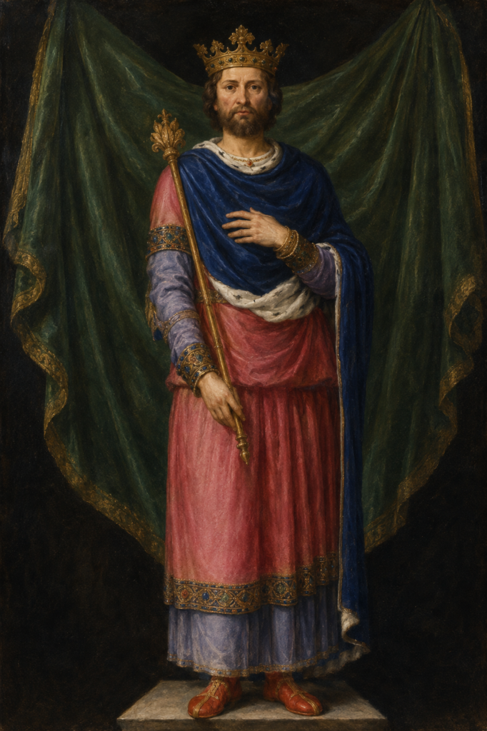 Portrait of Louis VII of France