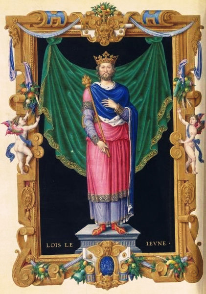 Portrait of Louis VII of France