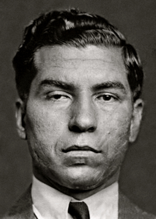 Portrait of Lucky Luciano