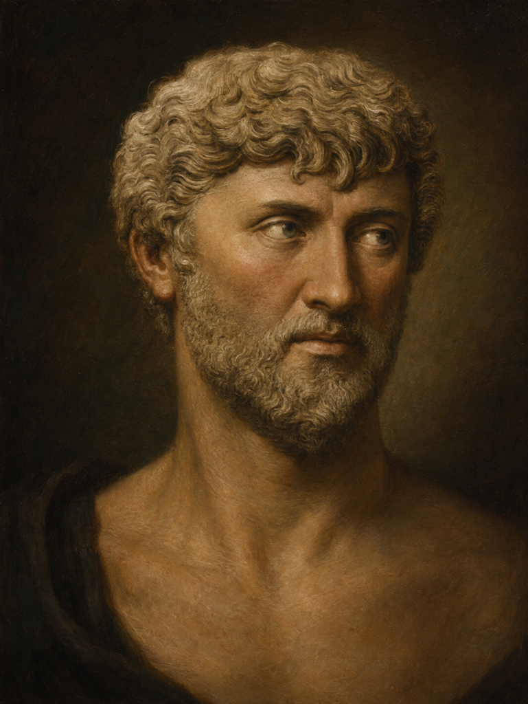 Portrait of Lucretius