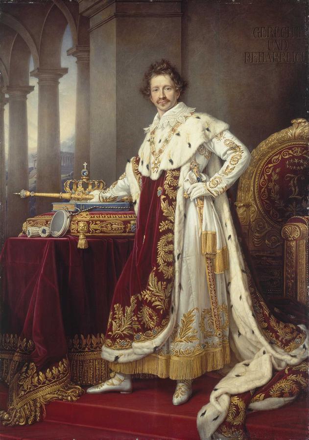Portrait of Ludwig I of Bavaria