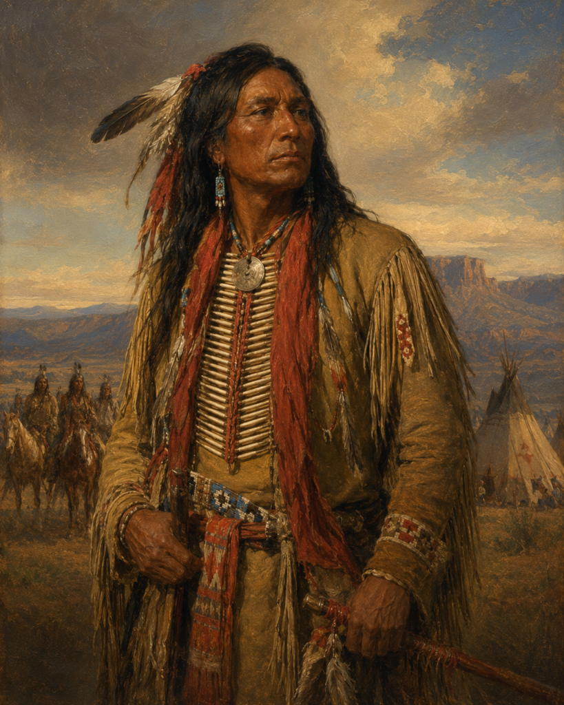 Portrait of Mangas Coloradas