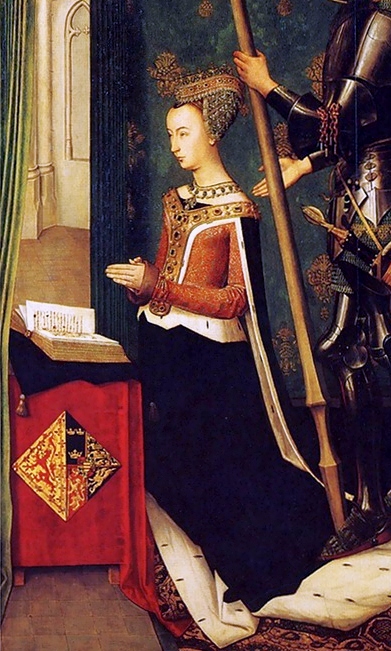 Portrait of Margaret of Denmark, Queen of Scotland
