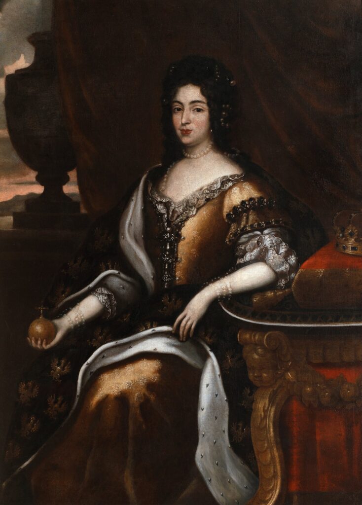 Portrait of Marie Casimire Louise de La Grange d’Arquien