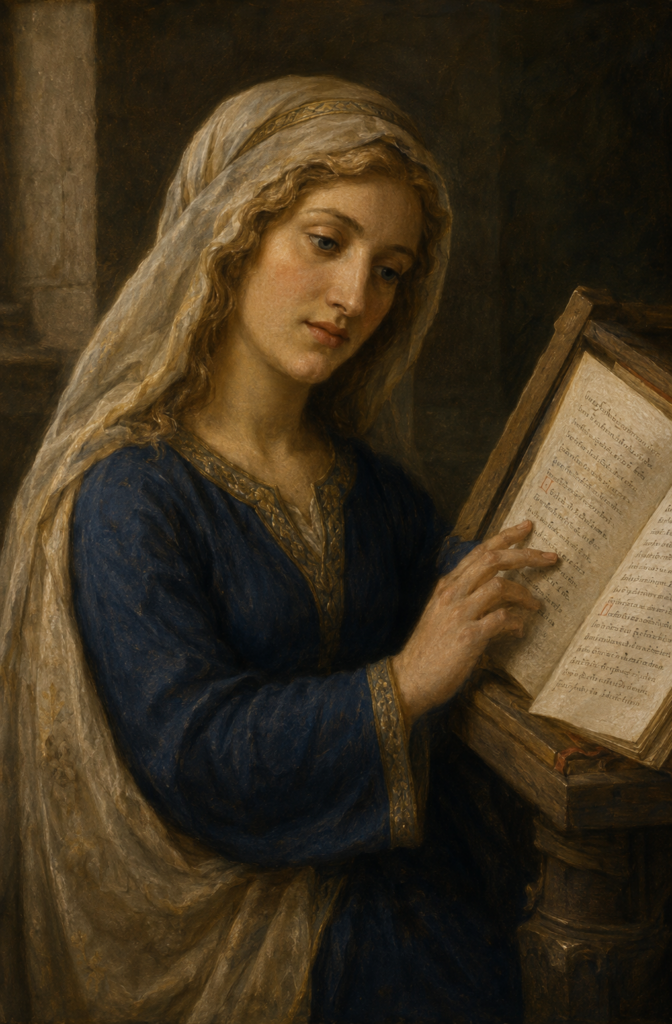 Portrait of Marie de France
