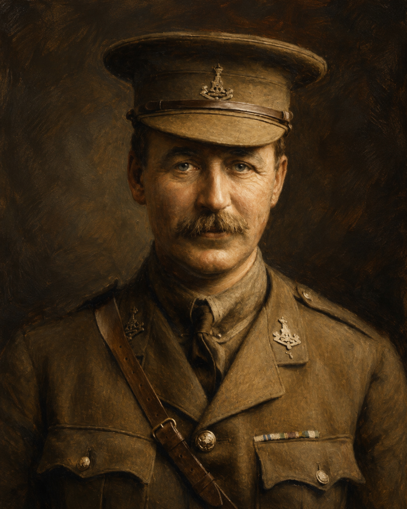 Portrait of Mark Sykes