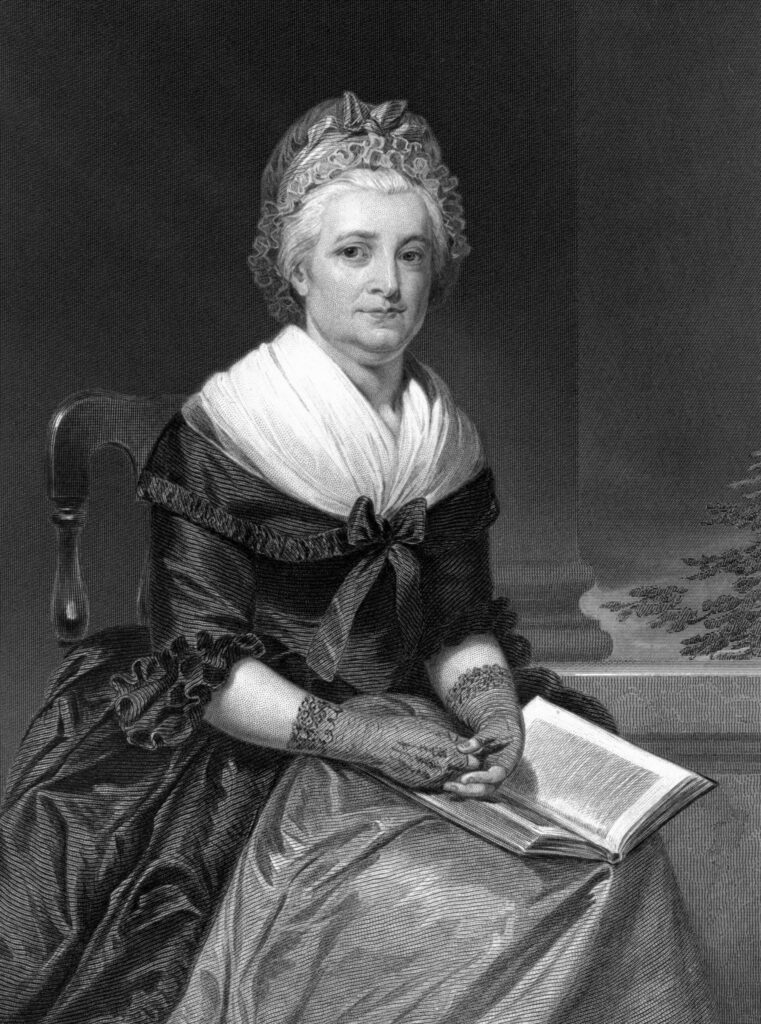 Portrait of Martha Washington
