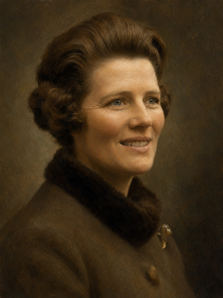 Portrait of Mary Soames