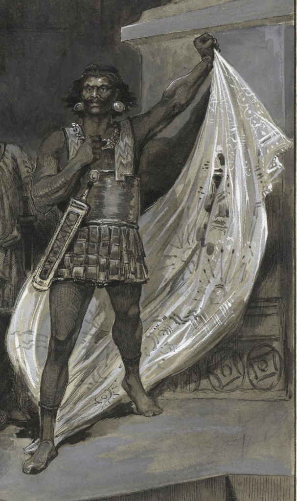 Portrait of Mathos