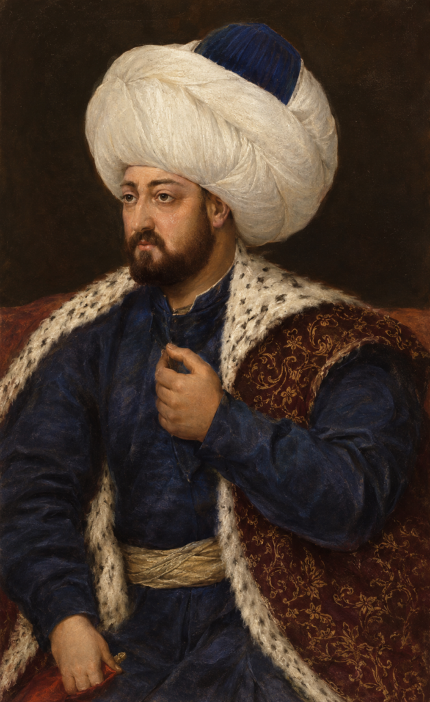 Portrait of Mehmed II