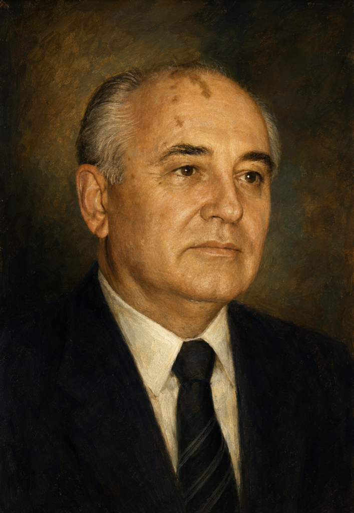 Portrait of Mikhail Gorbachev