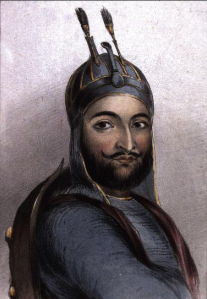 Portrait of Mohammad Akbar Khan