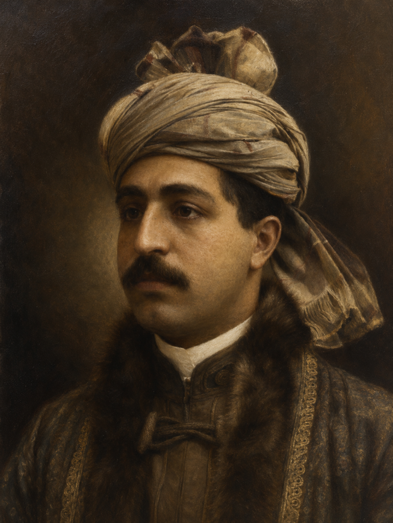 Portrait of Mohammad Ayub Khan