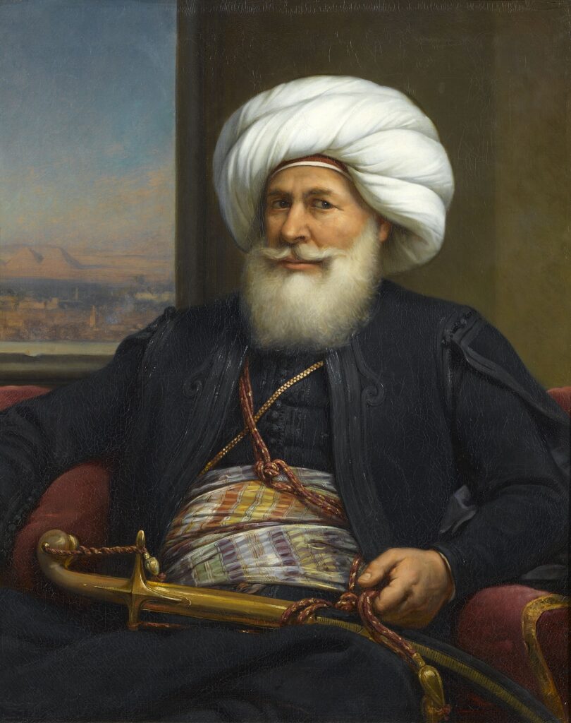 Portrait of Muhammad Ali of Egypt