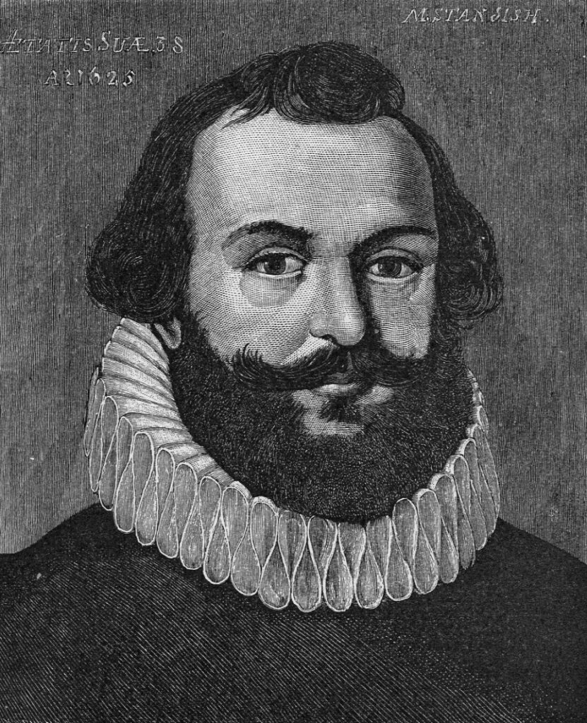 Portrait of Myles Standish
