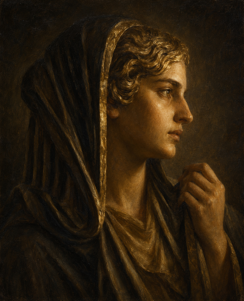 Portrait of Olympias