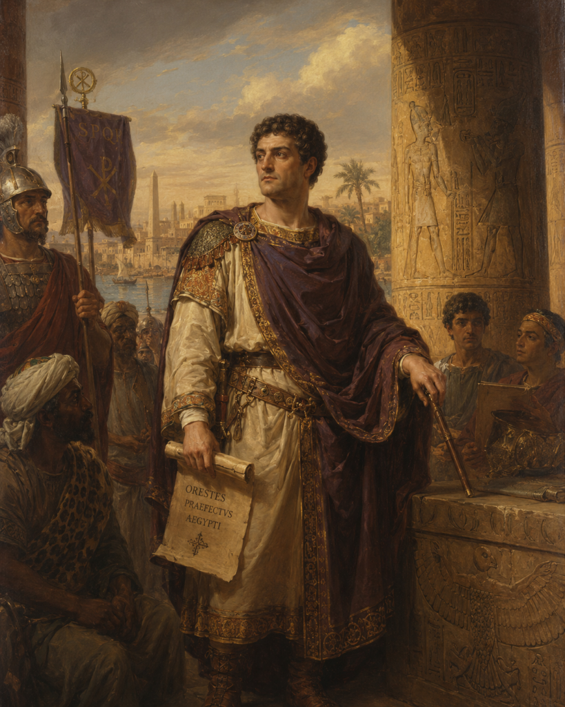 Portrait of Orestes, Prefect of Egypt