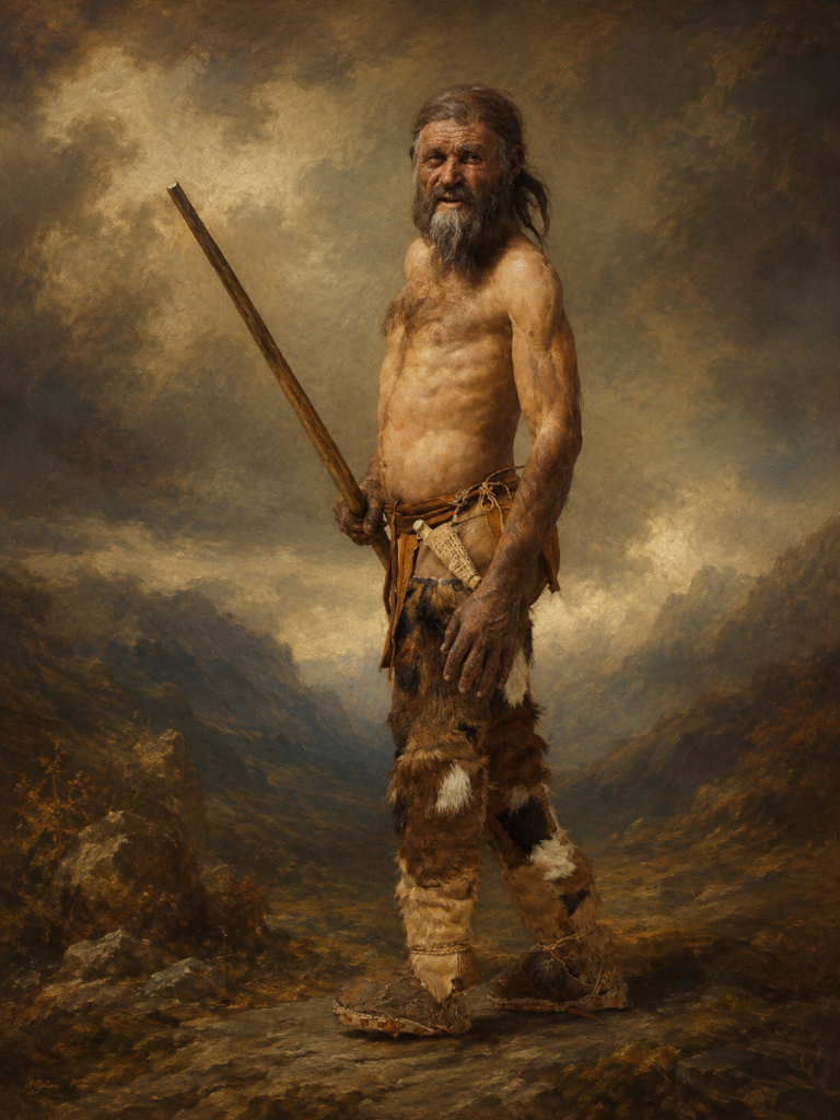 Portrait of Ötzi