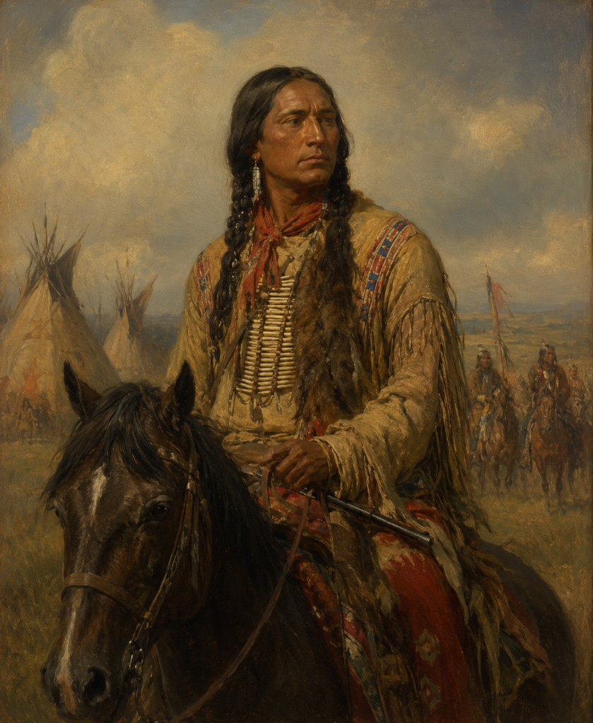 Portrait of Peta Nocona