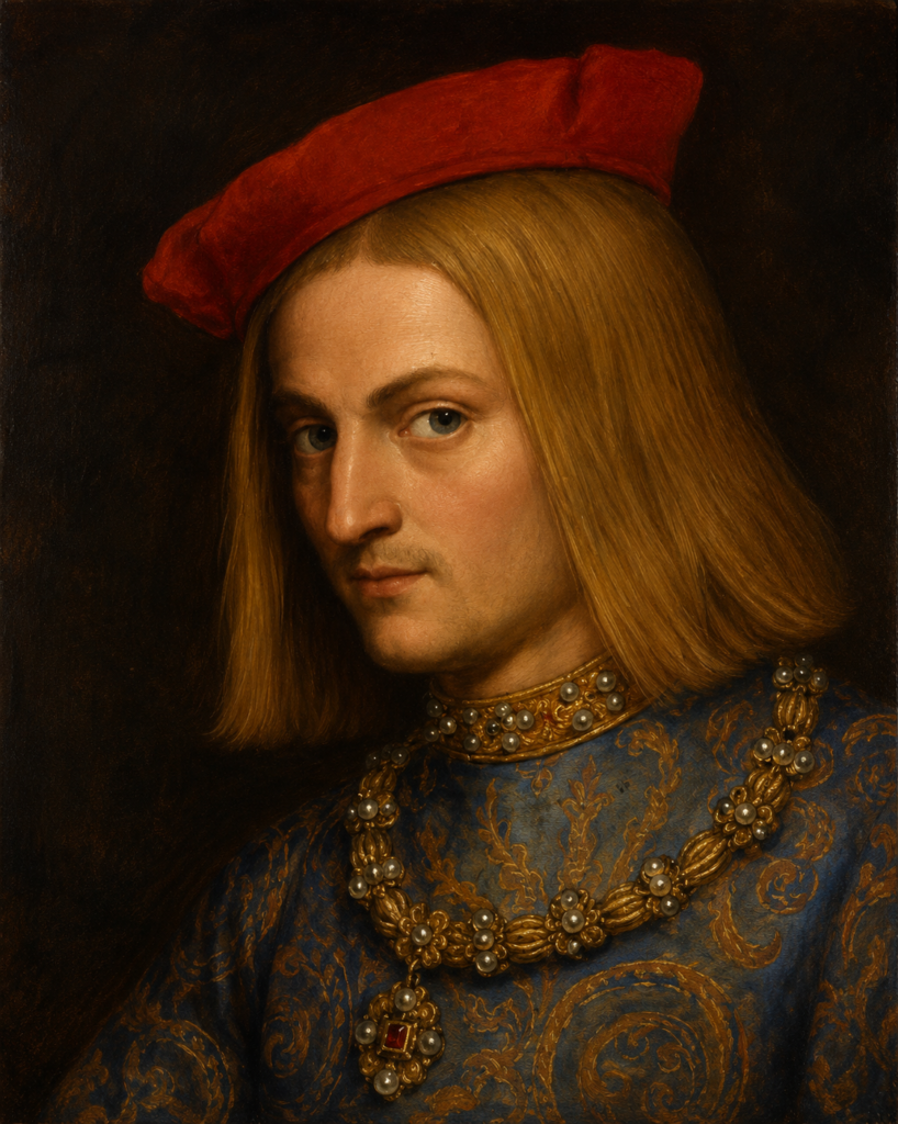 Portrait of Philibert II, Duke of Savoy